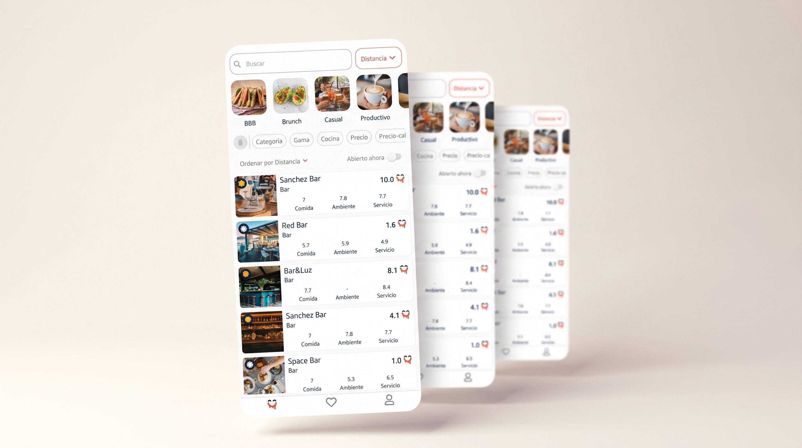 Scenario query · discovery feed