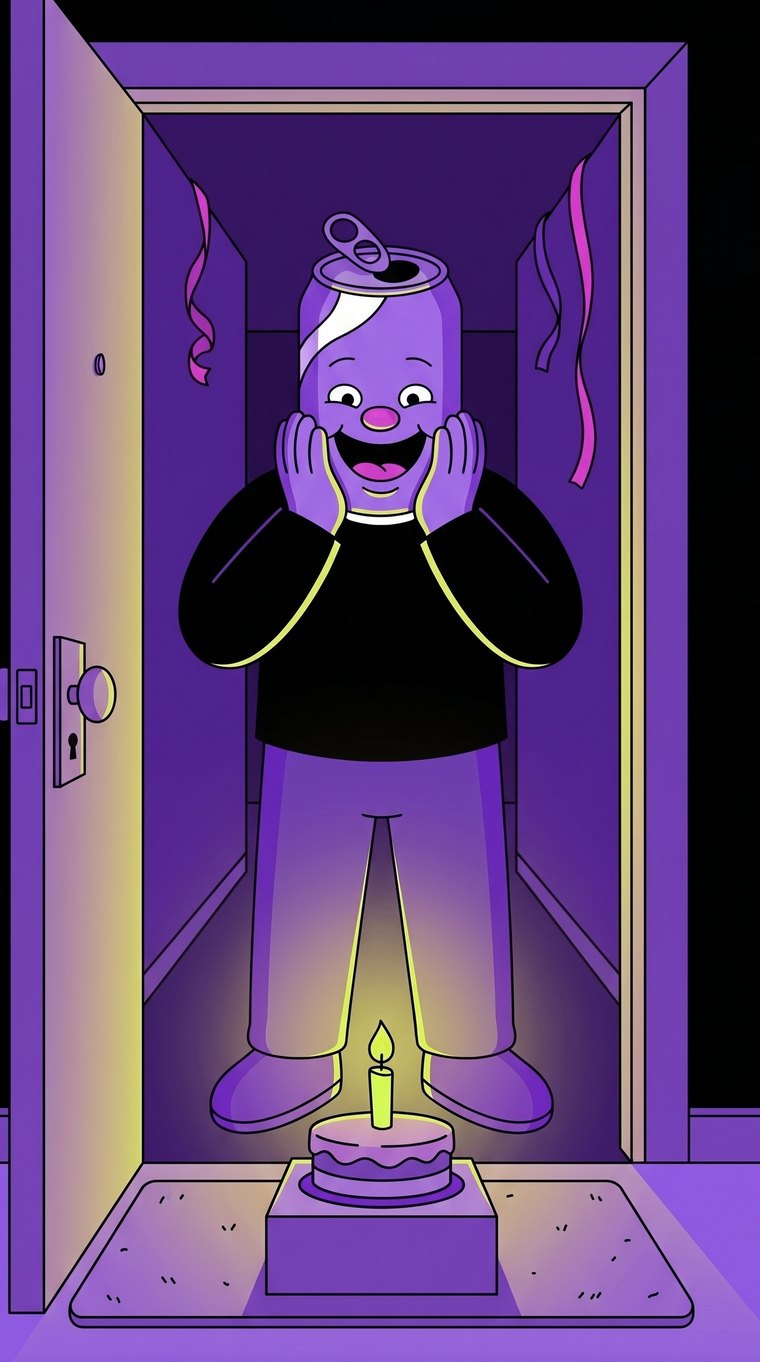 A birthday nobody remembered until the doorbell