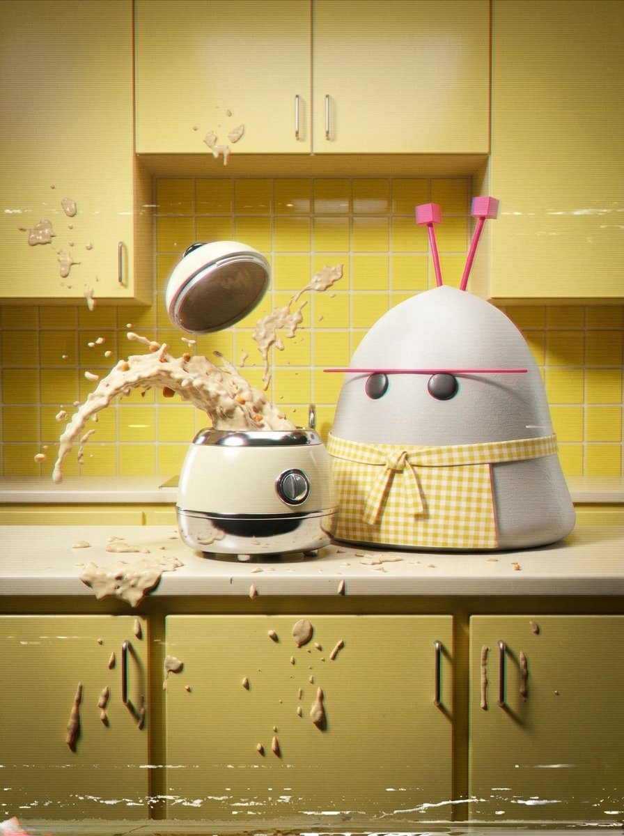 Kitchen gadget, gone wrong